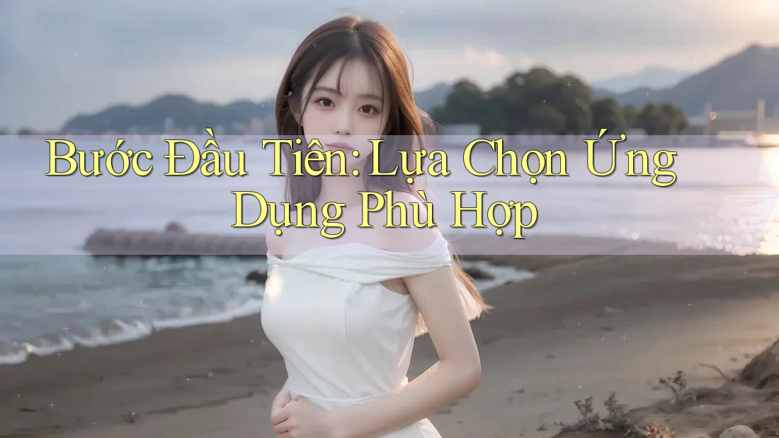 Bước Đầu Tiên: Lựa Chọn Ứng Dụng Phù Hợp