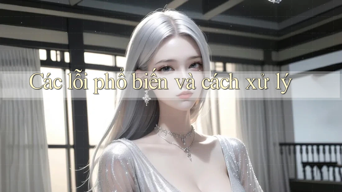 Các lỗi phổ biến và cách xử lý