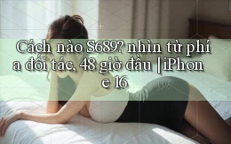 Cách nào S689 nhìn từ phía đối tác, 48 giờ đầu iPhone 16