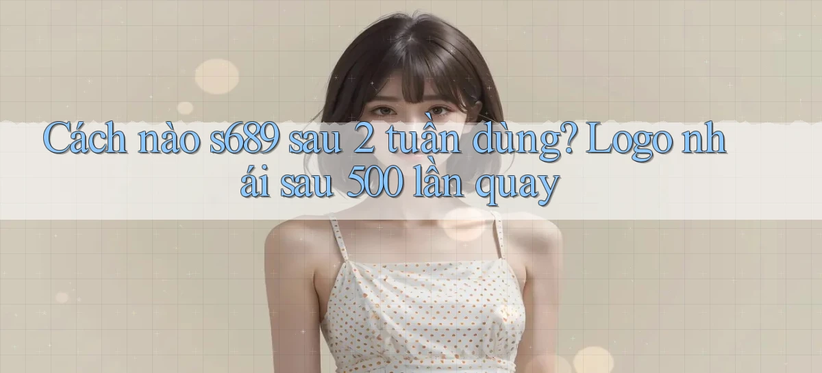 Cách nào s689 sau 2 tuần dùng logo nhái sau 500 lần quay