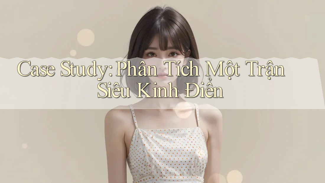 Case Study: Phân Tích Một Trận Siêu Kinh Điển Case Study: Phân Tích Một Trận Siêu Kinh Điển