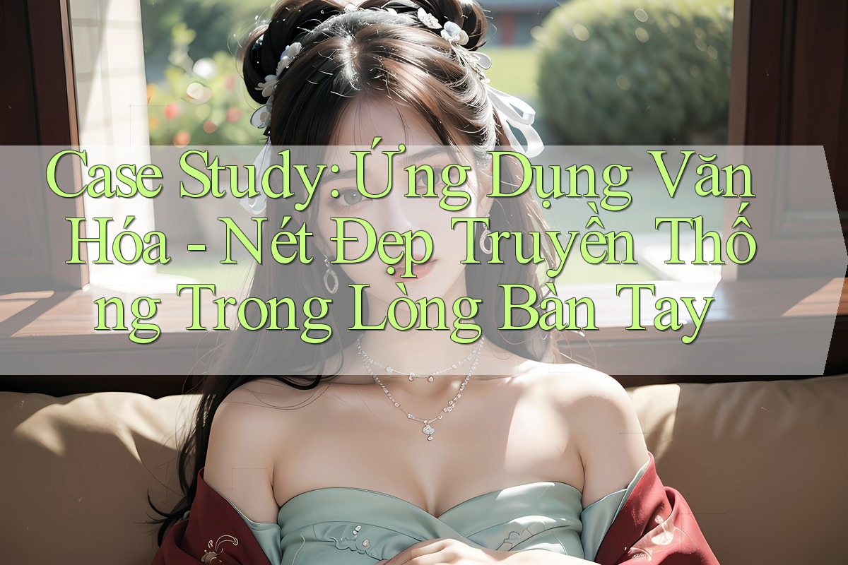 Case Study: Ứng Dụng Văn Hóa - Nét Đẹp Truyền Thống Trong Lòng Bàn Tay