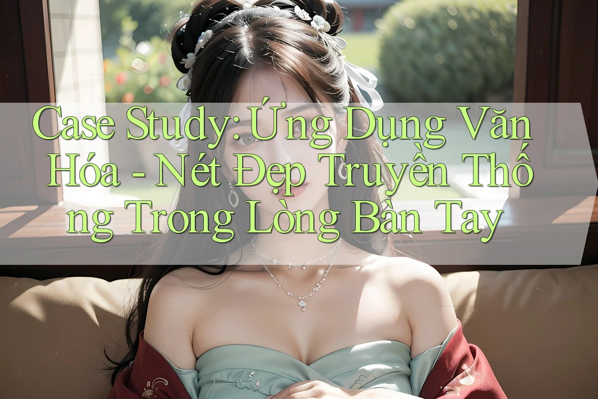 Case Study: Ứng Dụng Văn Hóa - Nét Đẹp Truyền Thống Trong Lòng Bàn Tay