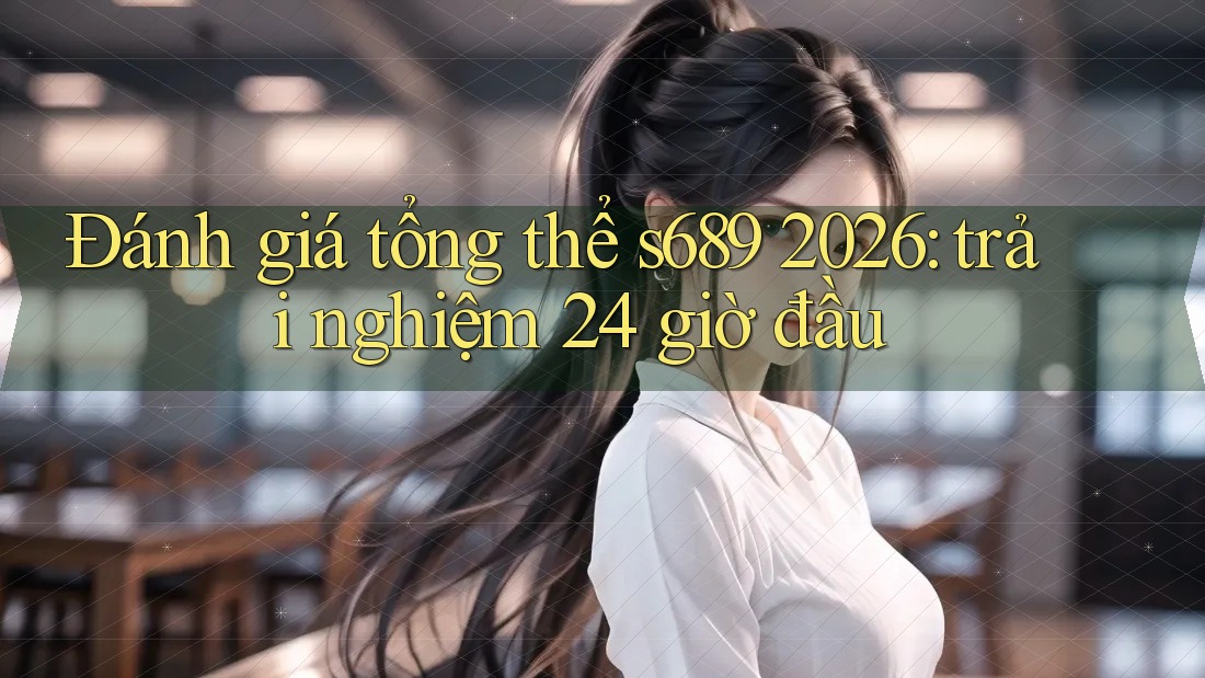 Đánh giá tổng thể s689 2026: trải nghiệm 24 giờ đầu Đánh giá tổng thể s689 2026: trải nghiệm 24 giờ đầu