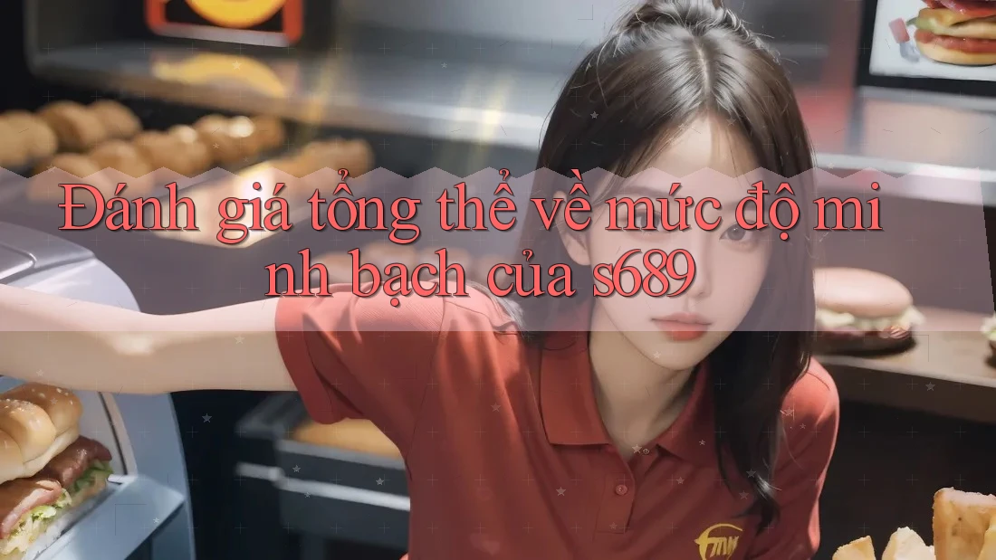 Đánh giá tổng thể về mức độ minh bạch của s689