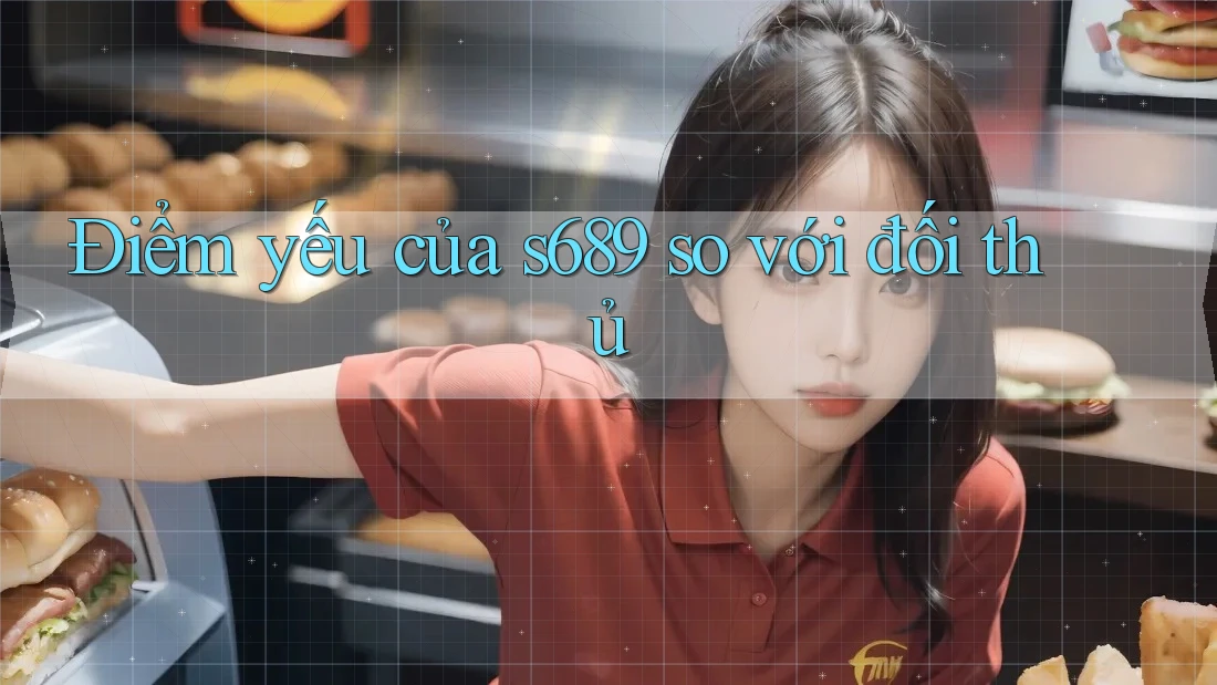 Điểm yếu của s689 so với đối thủ