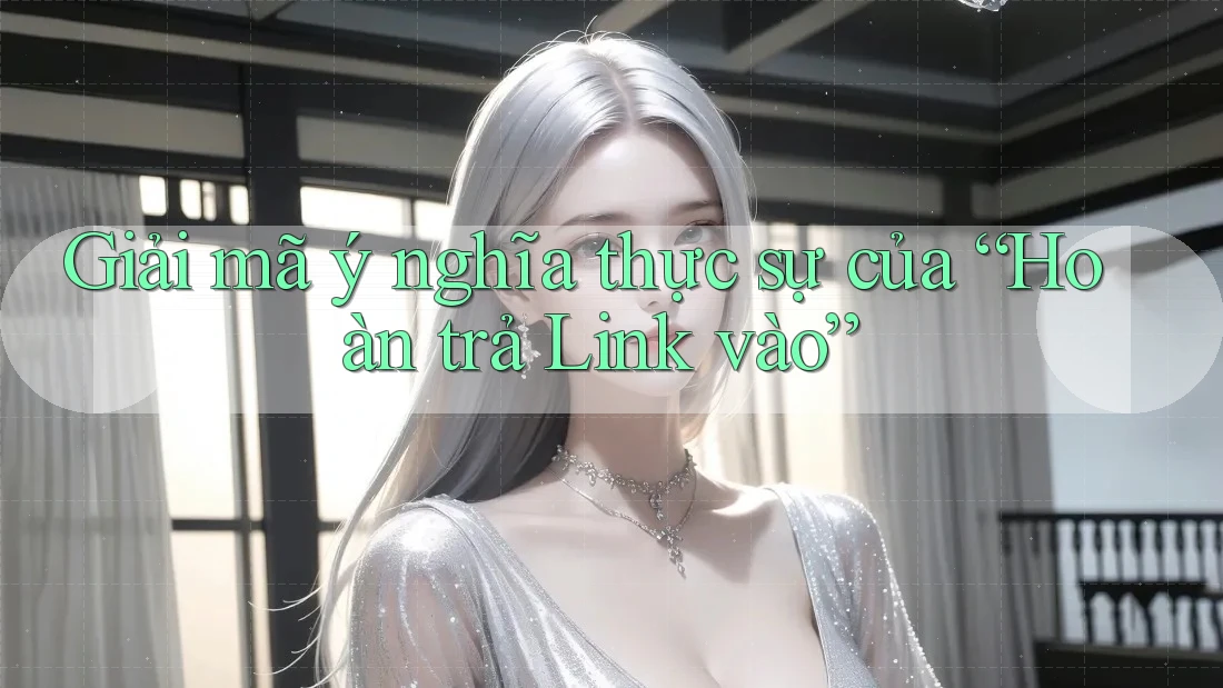 Giải mã ý nghĩa thực sự của “Hoàn trả Link vào”
