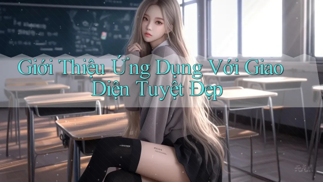 Giới Thiệu Ứng Dụng Với Giao Diện Tuyệt Đẹp