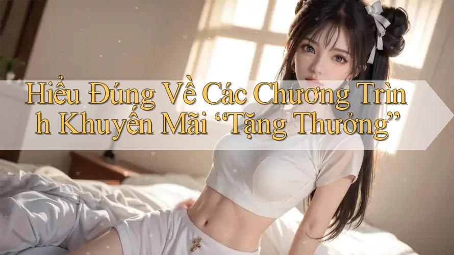 Hiểu Đúng Về Các Chương Trình Khuyến Mãi “Tặng Thưởng”
