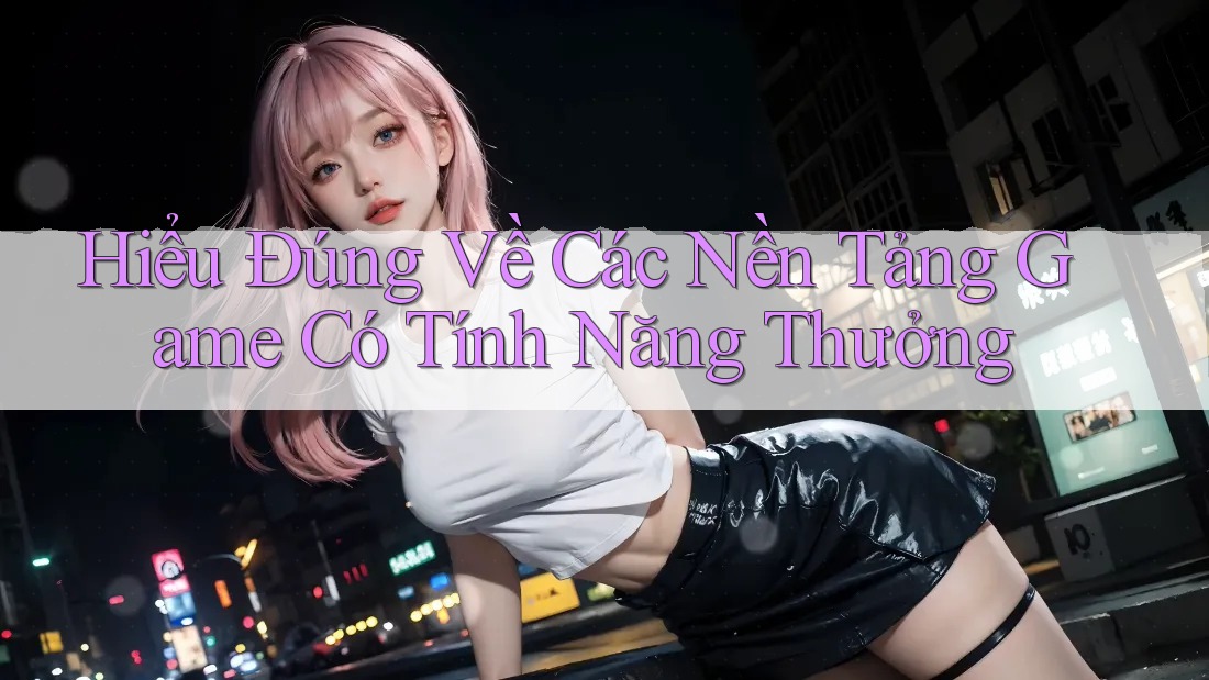 Hiểu Đúng Về Các Nền Tảng Game Có Tính Năng Thưởng