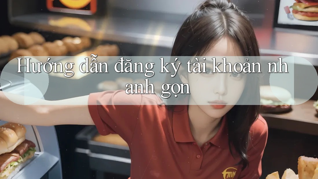 Hướng dẫn đăng ký tài khoản nhanh gọn Hướng dẫn đăng ký tài khoản nhanh gọn