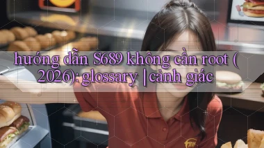 hướng dẫn S689 không cần root (2026) glossary cảnh giác
