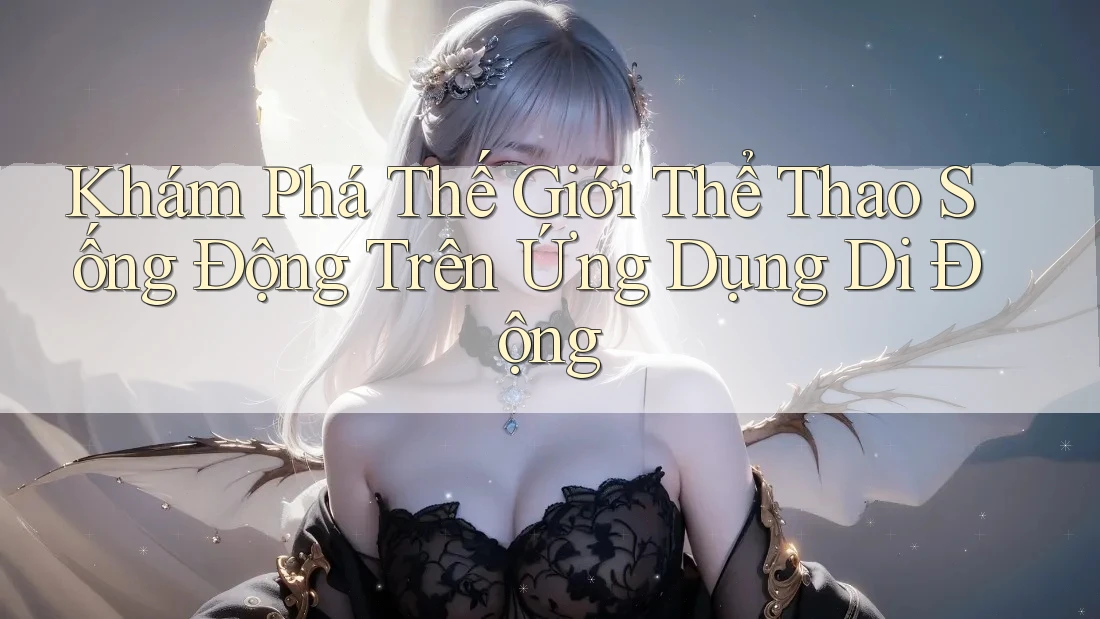 Khám Phá Thế Giới Thể Thao Sống Động Trên Ứng Dụng Di Động Khám Phá Thế Giới Thể Thao Sống Động Trên Ứng Dụng Di Động
