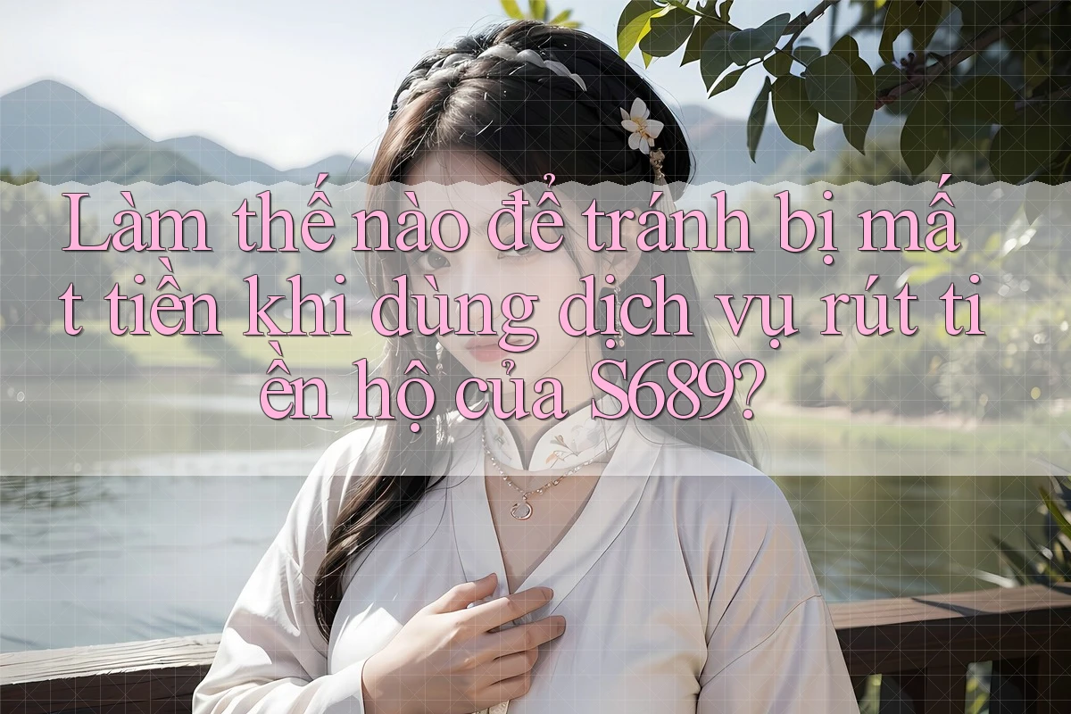 Làm thế nào để tránh bị mất tiền khi dùng dịch vụ rút tiền hộ của S689?