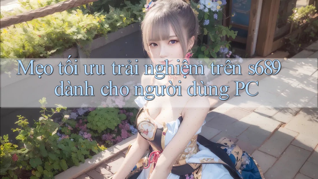 Mẹo tối ưu trải nghiệm trên s689 dành cho người dùng PC Mẹo tối ưu trải nghiệm trên s689 dành cho người dùng PC