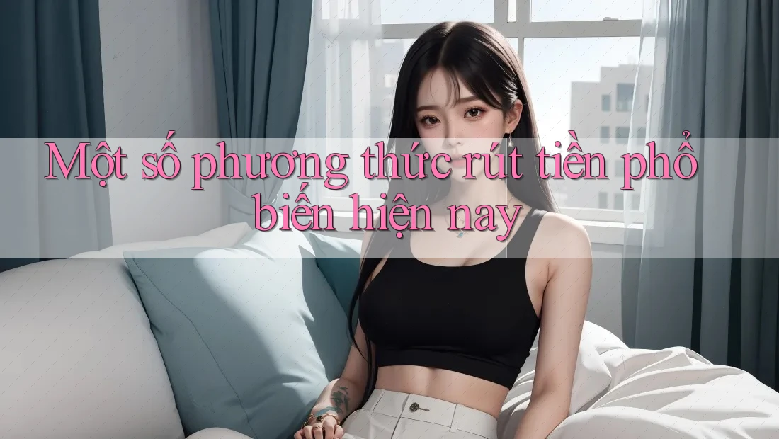 Một số phương thức rút tiền phổ biến hiện nay