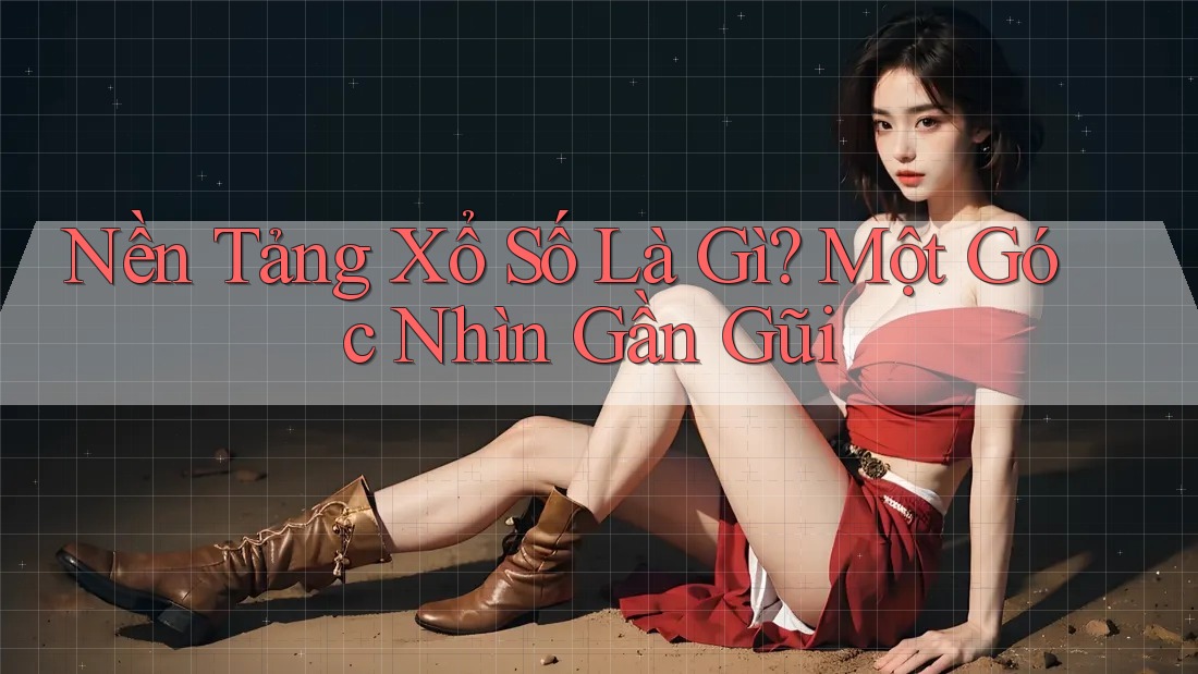 Nền Tảng Xổ Số Là Gì? Một Góc Nhìn Gần Gũi