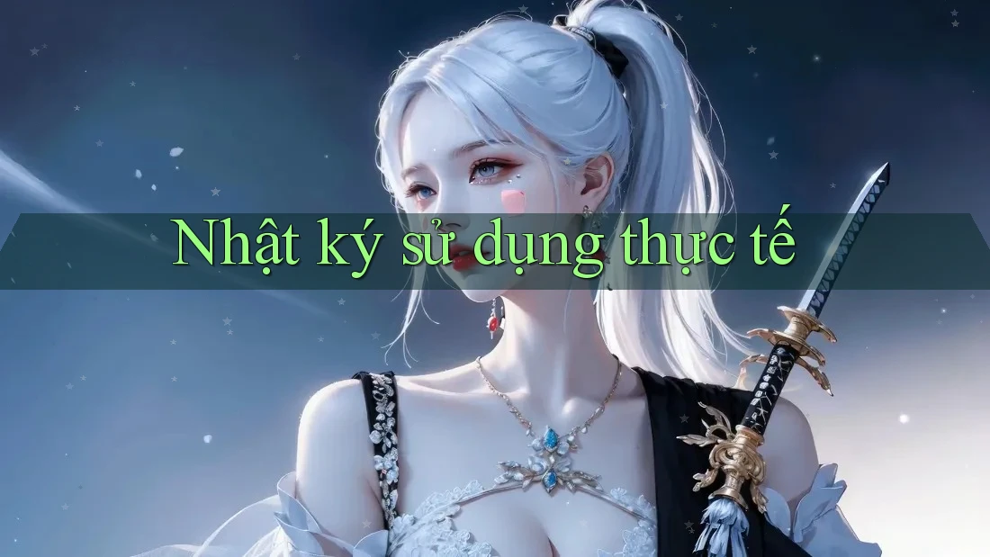 Nhật ký sử dụng thực tế