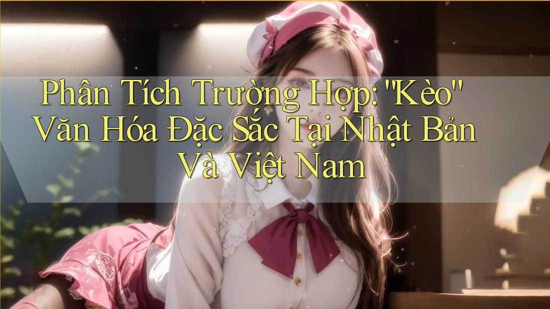 Phân Tích Trường Hợp: “Kèo” Văn Hóa Đặc Sắc Tại Nhật Bản Và Việt Nam Phân Tích Trường Hợp: “Kèo” Văn Hóa Đặc Sắc Tại Nhật Bản Và Việt Nam