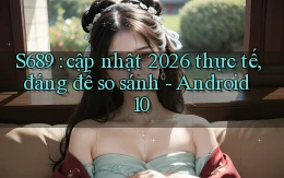 S689 cập nhật 2026 thực tế, đáng để so sánh   Android 10