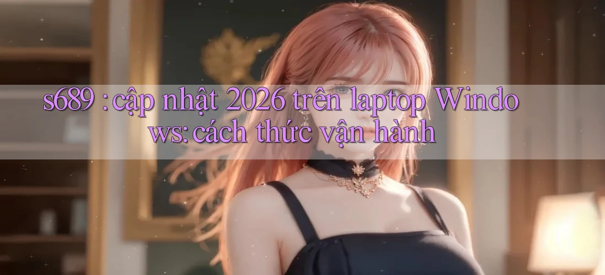 s689 cập nhật 2026 trên laptop Windows cách thức vận hành