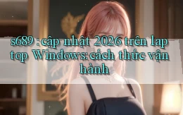 s689 cập nhật 2026 trên laptop Windows cách thức vận hành