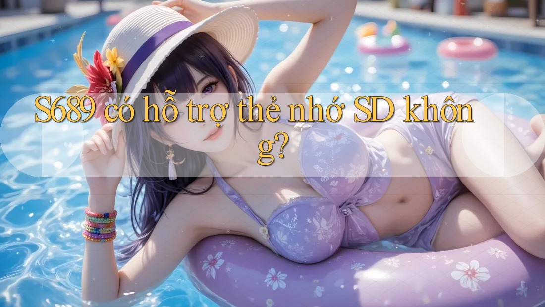 S689 có hỗ trợ thẻ nhớ SD không?