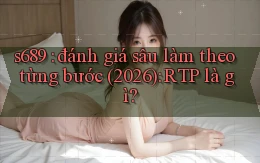 s689 đánh giá sâu làm theo từng bước (2026) RTP là gì
