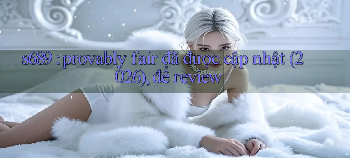 s689 provably fair đã được cập nhật (2026), để review