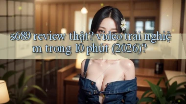 s689 review thật video trải nghiệm trong 10 phút (2026)