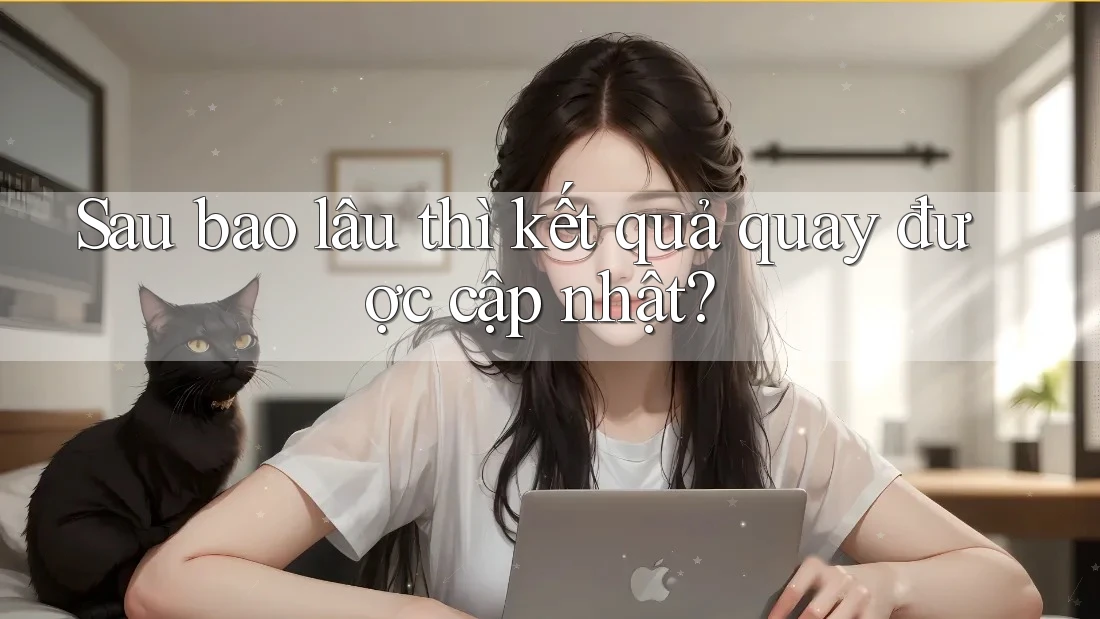 Sau bao lâu thì kết quả quay được cập nhật?