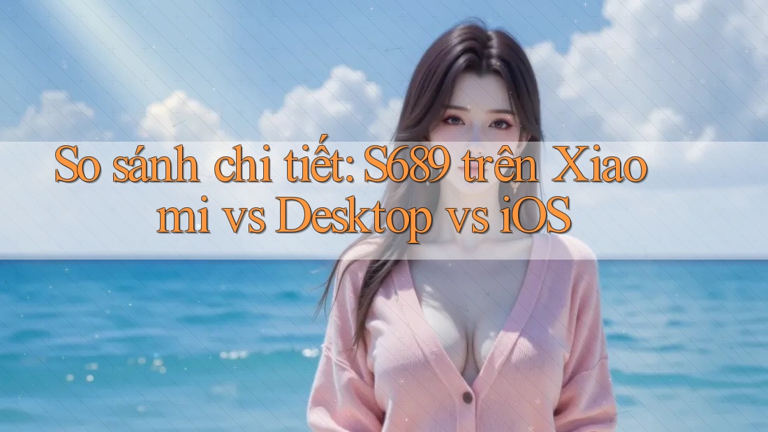 So sánh chi tiết: S689 trên Xiaomi vs Desktop vs iOS