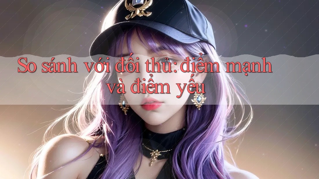So sánh với đối thủ: điểm mạnh và điểm yếu So sánh với đối thủ: điểm mạnh và điểm yếu