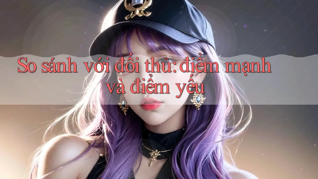 So sánh với đối thủ: điểm mạnh và điểm yếu