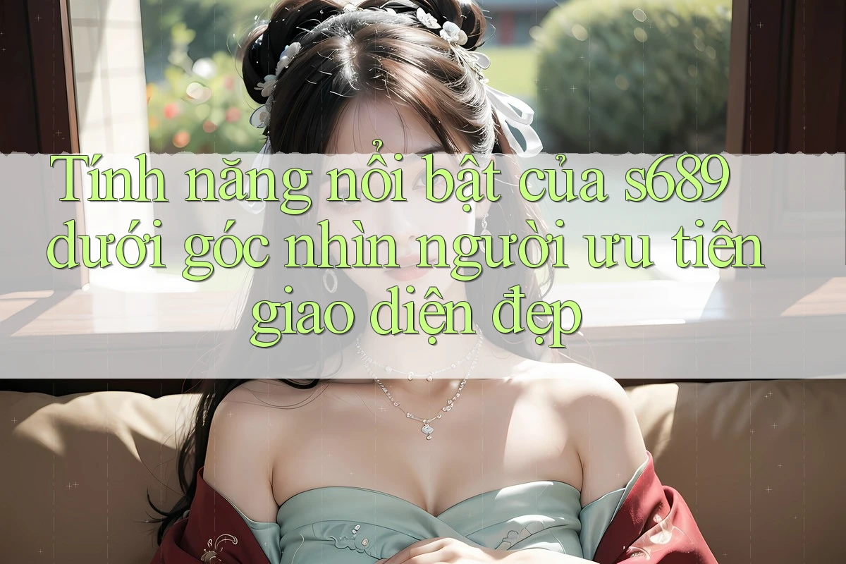 Tính năng nổi bật của s689 dưới góc nhìn người ưu tiên giao diện đẹp
