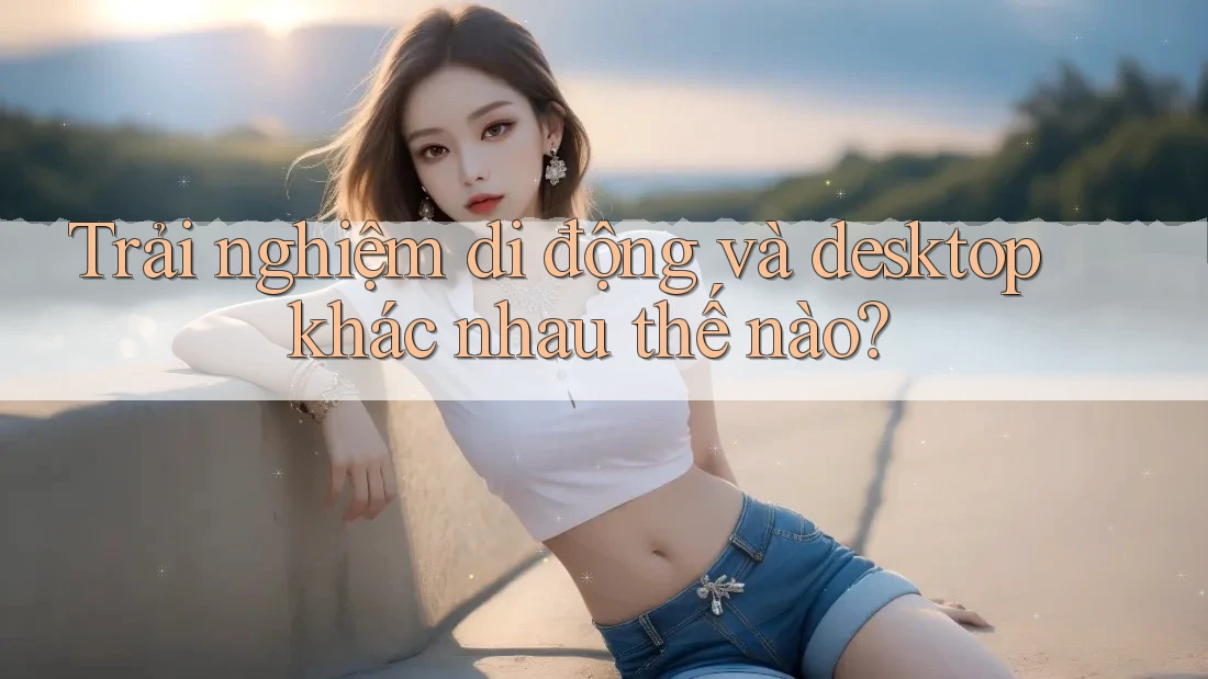 Trải nghiệm di động và desktop khác nhau thế nào? Trải nghiệm di động và desktop khác nhau thế nào?