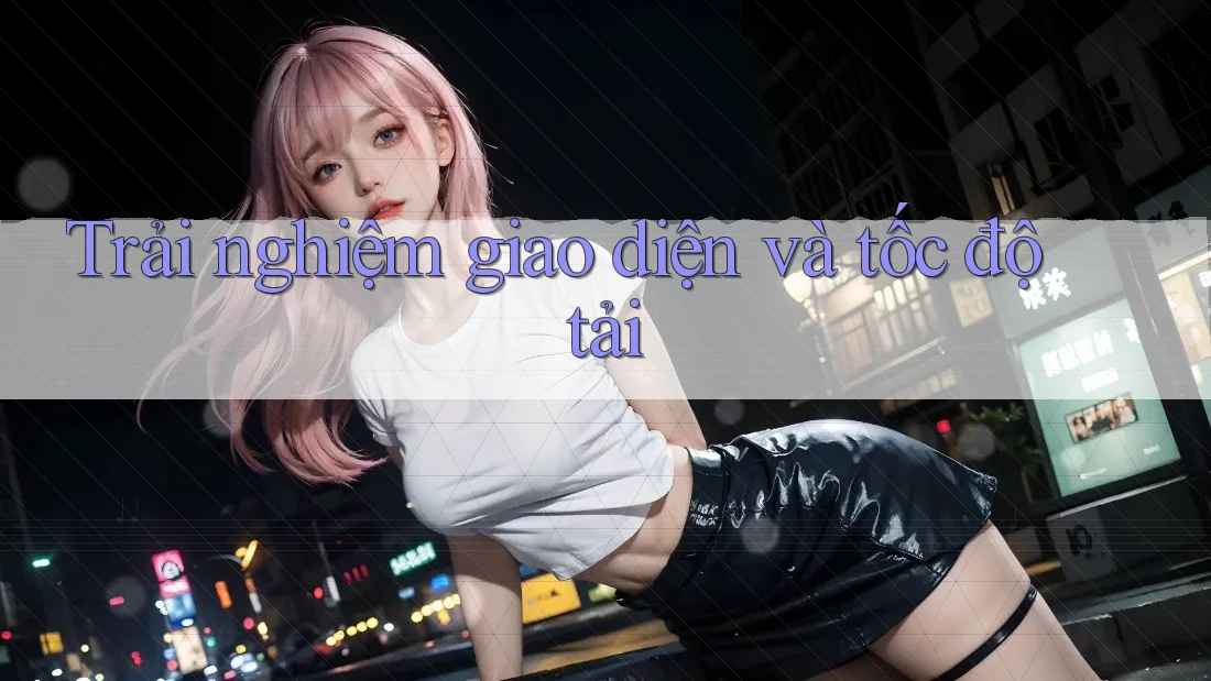 Trải nghiệm giao diện và tốc độ tải