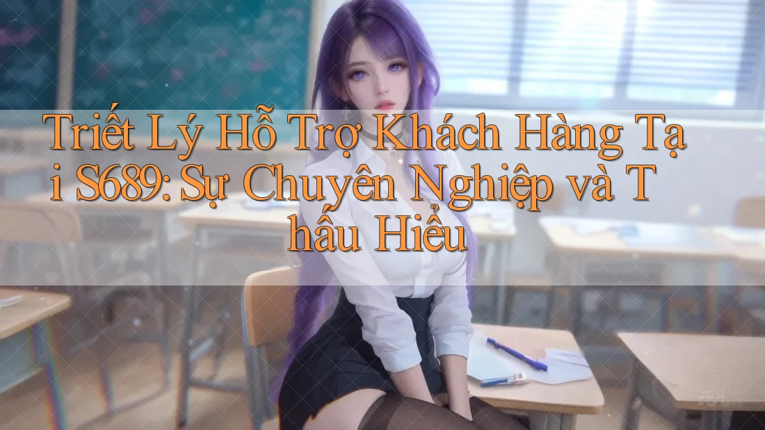 Triết Lý Hỗ Trợ Khách Hàng Tại S689: Sự Chuyên Nghiệp và Thấu Hiểu