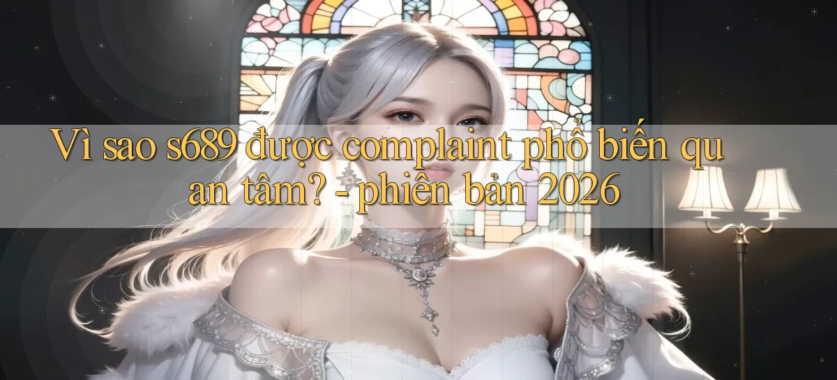 Vì sao s689 được complaint phổ biến quan tâm   phiên bản 2026